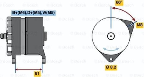 BOSCH 0 120 488 149 - Alternatore autozon.pro