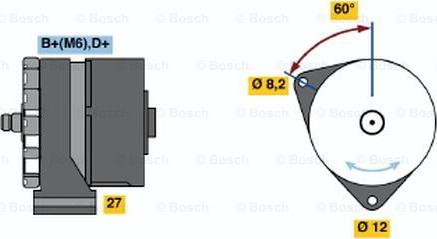 BOSCH 0 120 488 102 - Alternatore autozon.pro