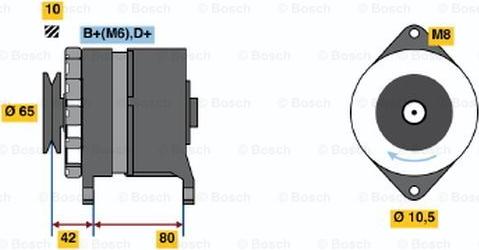 BOSCH 0 120 488 302 - Alternatore autozon.pro