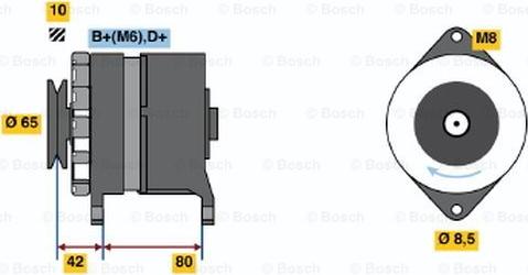 BOSCH 0 120 488 301 - Alternatore autozon.pro