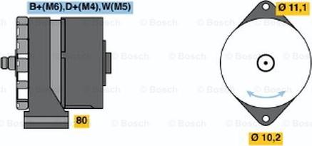 BOSCH 0 120 488 269 - Alternatore autozon.pro