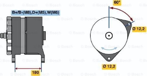 BOSCH 0 120 689 546 - Alternatore autozon.pro