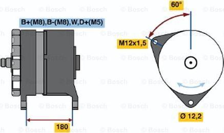 BOSCH 0 120 689 543 - Alternatore autozon.pro