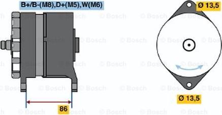 BOSCH 0 120 689 524 - Alternatore autozon.pro