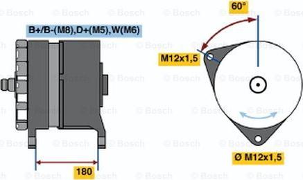 BOSCH 0 120 689 532 - Alternatore autozon.pro