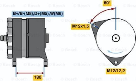 BOSCH 0 120 689 574 - Alternatore autozon.pro