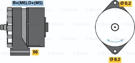 BOSCH 0 986 030 110 - Alternatore autozon.pro