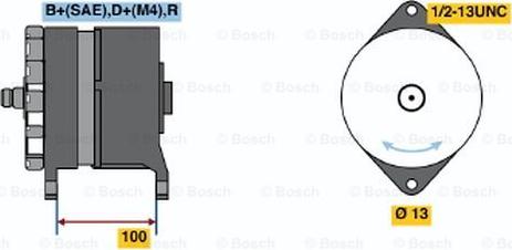 BOSCH 0 122 469 003 - Alternatore autozon.pro