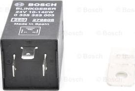 BOSCH 0 335 323 003 - Intermittenza di lampeggio autozon.pro