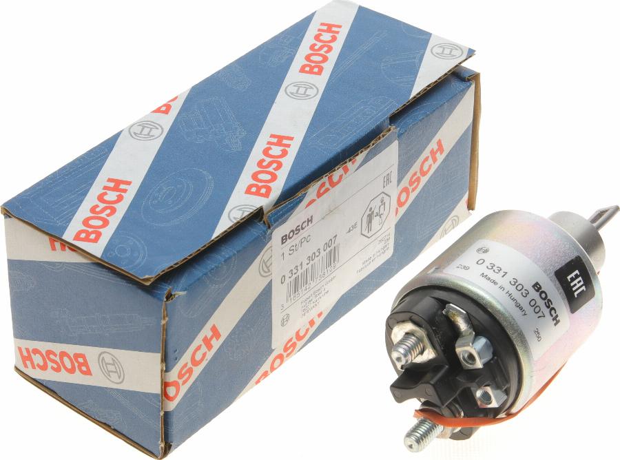 BOSCH 0 331 303 007 - Elettromagnete, Motore d'avviamento autozon.pro