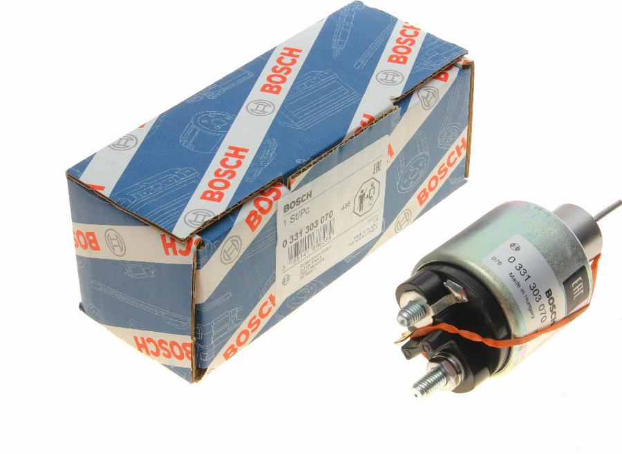 BOSCH 0 331 303 070 - Elettromagnete, Motore d'avviamento autozon.pro