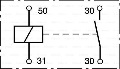 BOSCH 0 333 006 006 - Relè, Corrente di lavoro autozon.pro