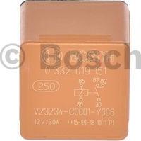 BOSCH 0 332 019 151 - Relè, Pompa carburante autozon.pro