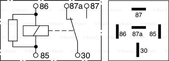 BOSCH 0 332 209 138 - Relè, Corrente di lavoro autozon.pro