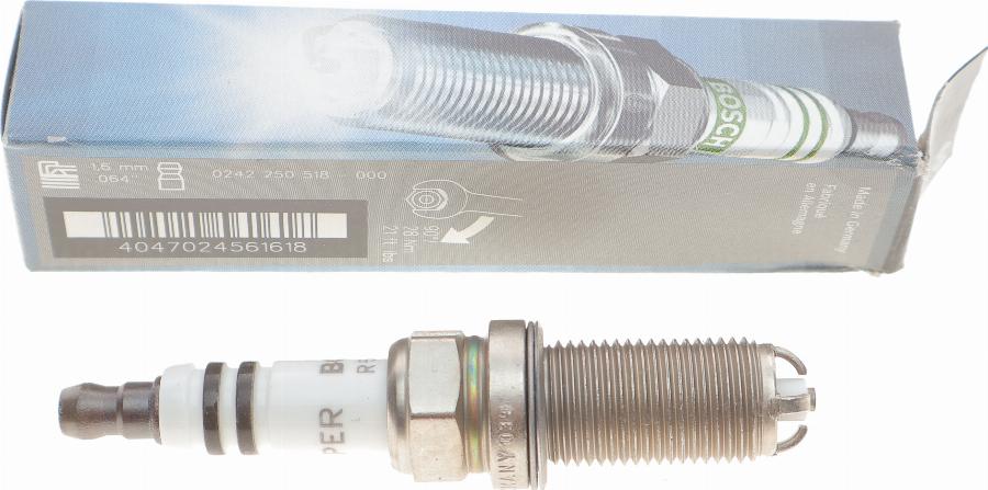 BOSCH 0 242 250 518 - Candela accensione autozon.pro