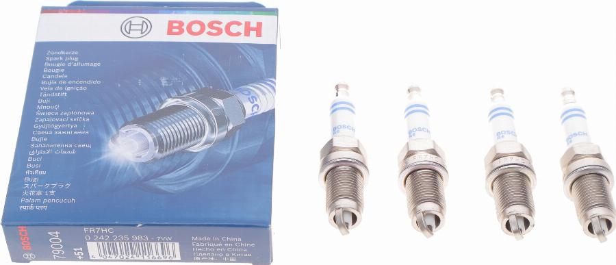 BOSCH 0 242 235 983 - Candela accensione autozon.pro