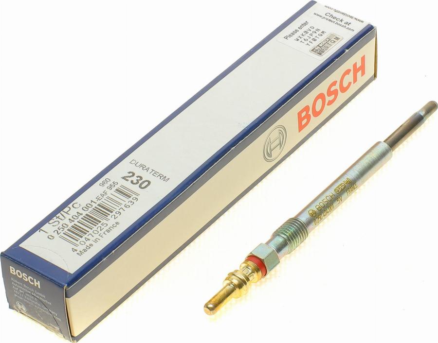 BOSCH 0 250 404 001 - Candeletta autozon.pro