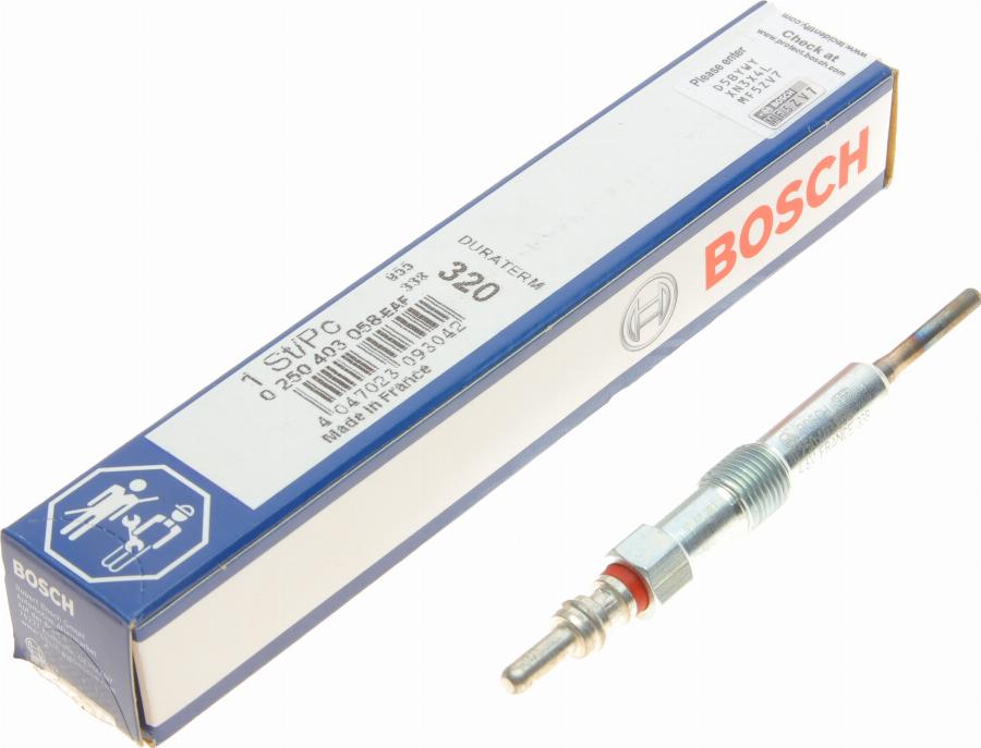 BOSCH 0 250 403 058 - Candeletta autozon.pro