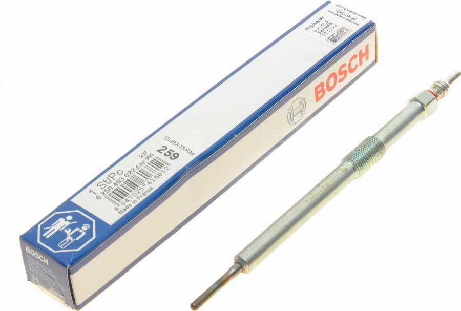 BOSCH 0 250 403 022 - Candeletta autozon.pro