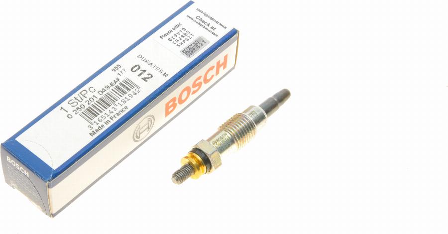 BOSCH 0 250 201 049 - Candeletta autozon.pro