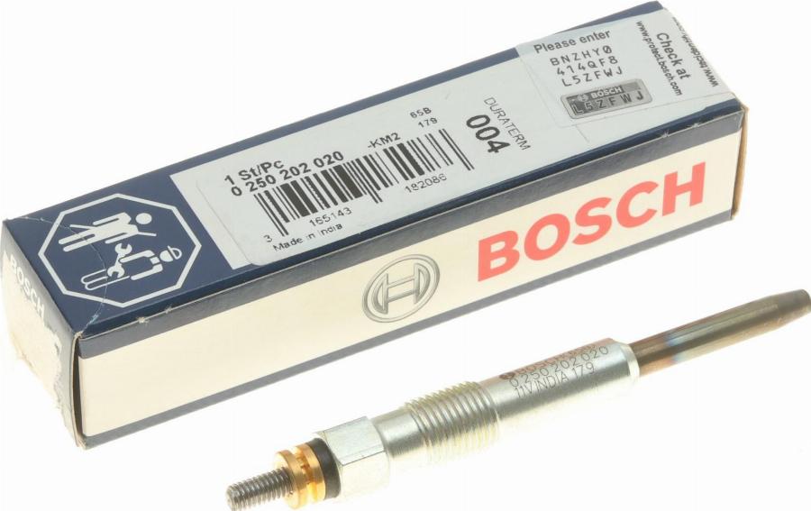 BOSCH 0 250 202 020 - Candeletta autozon.pro