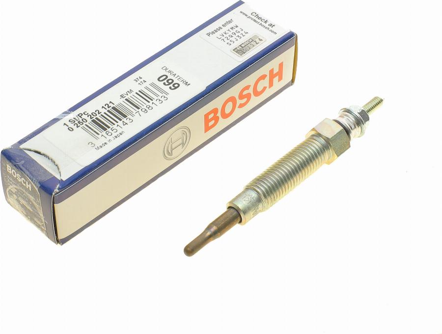 BOSCH 0 250 202 121 - Candeletta autozon.pro