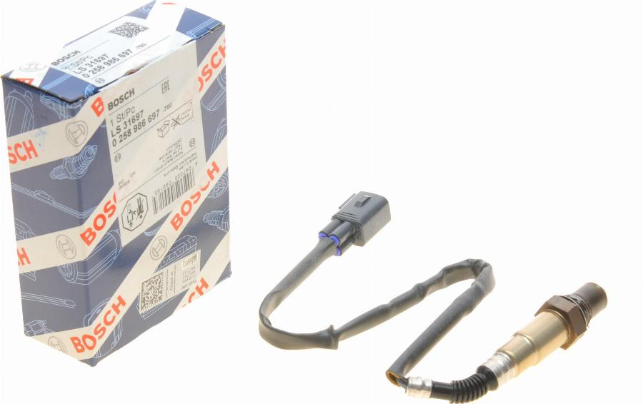 BOSCH 0 258 986 697 - Sonda lambda autozon.pro