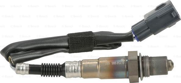 BOSCH 0 258 986 697 - Sonda lambda autozon.pro