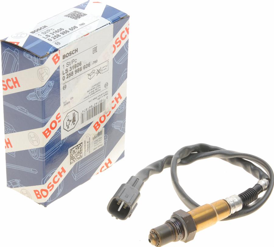 BOSCH 0 258 986 606 - Sonda lambda autozon.pro