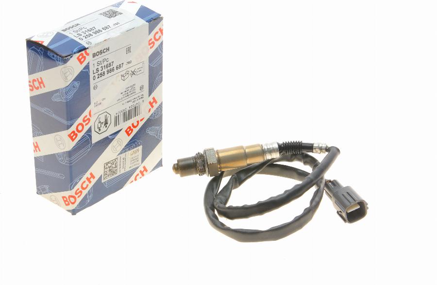 BOSCH 0 258 986 687 - Sonda lambda autozon.pro