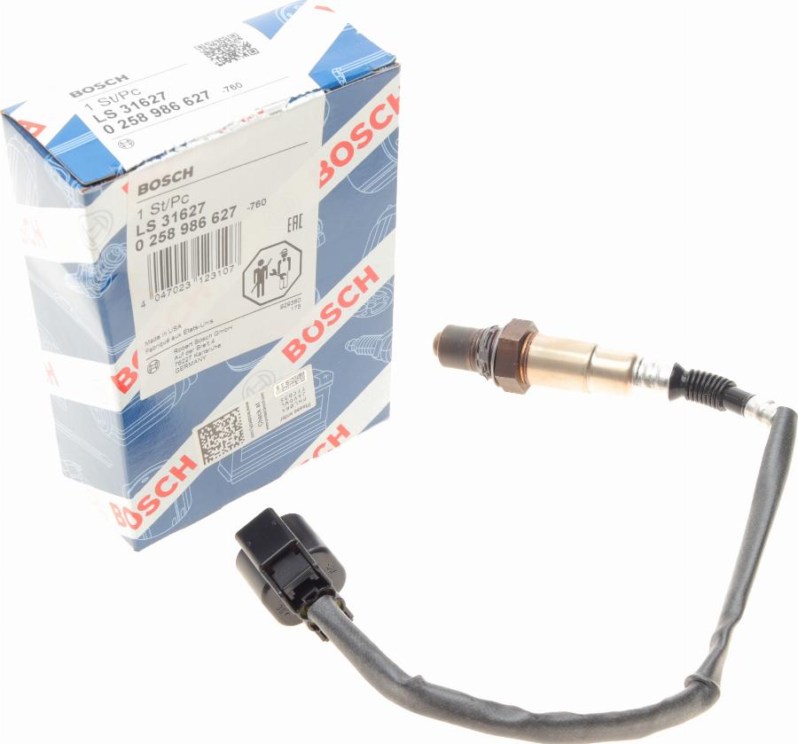 BOSCH 0 258 986 627 - Sonda lambda autozon.pro