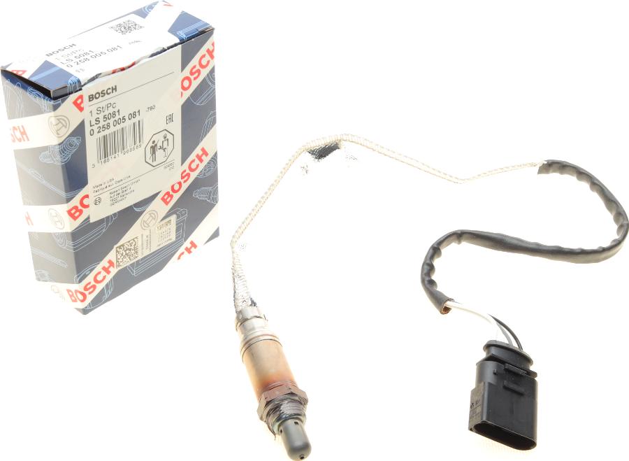 BOSCH 0 258 005 081 - Sonda lambda autozon.pro