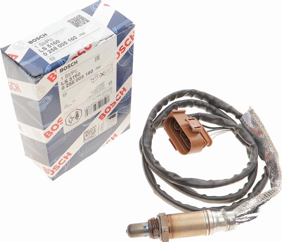 BOSCH 0 258 005 160 - Sonda lambda autozon.pro