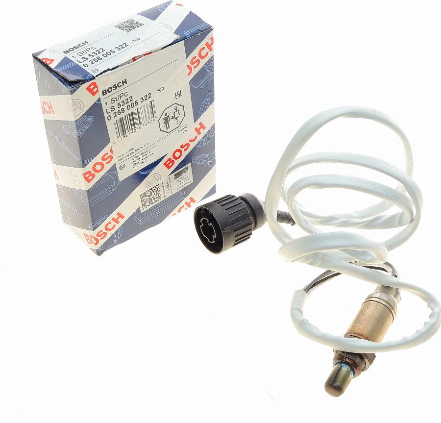 BOSCH 0 258 005 322 - Sonda lambda autozon.pro