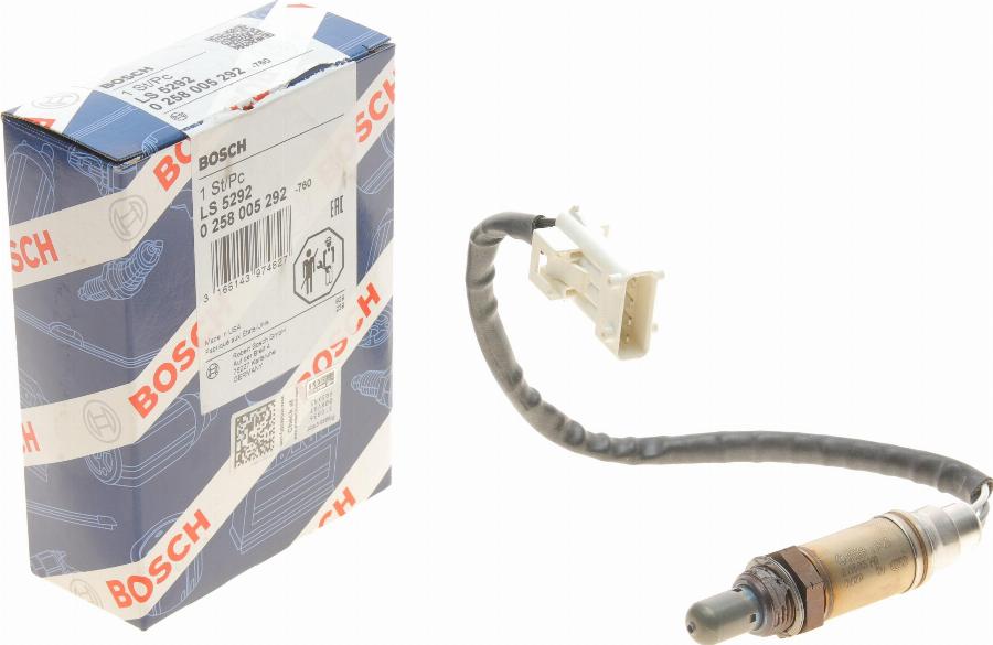 BOSCH 0 258 005 292 - Sonda lambda autozon.pro