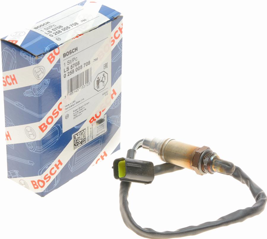 BOSCH 0 258 005 708 - Sonda lambda autozon.pro