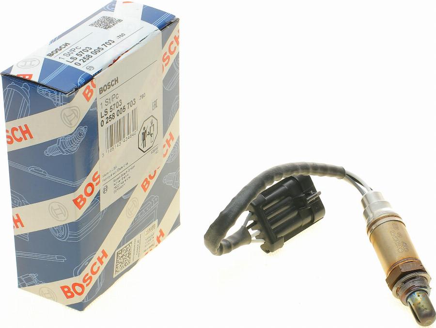 BOSCH 0 258 005 703 - Sonda lambda autozon.pro