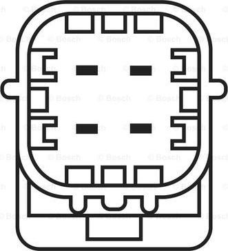 BOSCH 0 258 006 513 - Sonda lambda autozon.pro