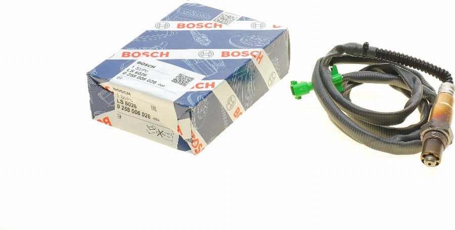 BOSCH 0 258 006 026 - Sonda lambda autozon.pro