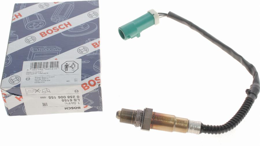 BOSCH 0 258 006 155 - Sonda lambda autozon.pro