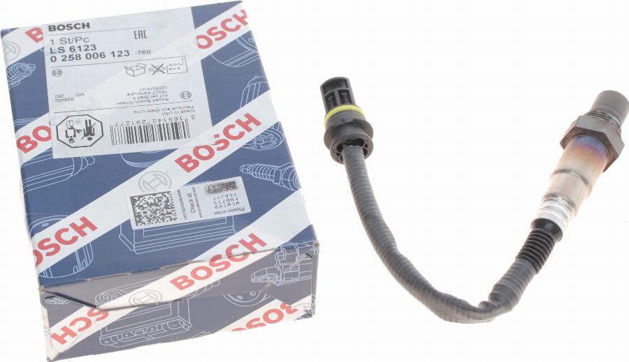 BOSCH 0 258 006 123 - Sonda lambda autozon.pro