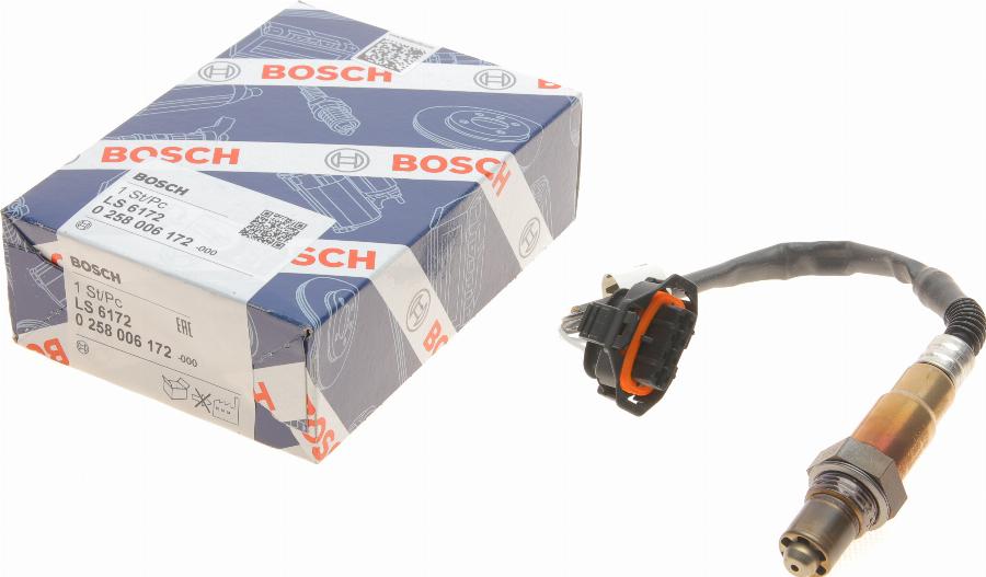 BOSCH 0 258 006 172 - Sonda lambda autozon.pro