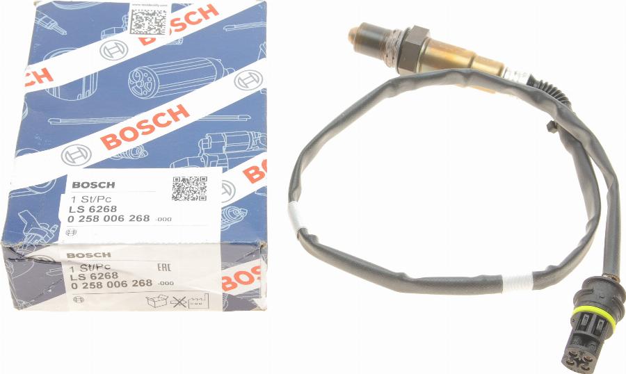 BOSCH 0 258 006 268 - Sonda lambda autozon.pro