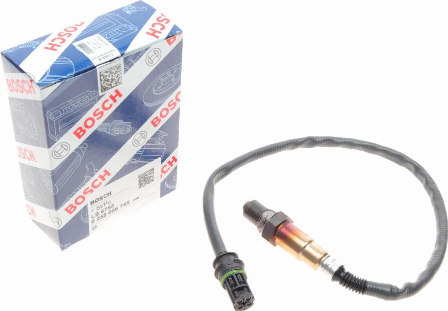 BOSCH 0 258 006 755 - Sonda lambda autozon.pro