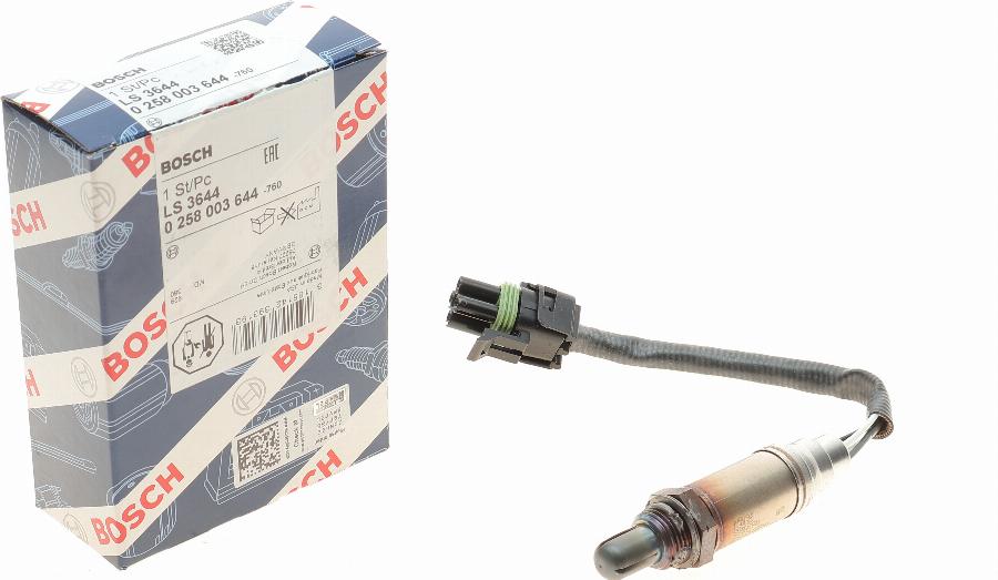 BOSCH 0 258 003 644 - Sonda lambda autozon.pro