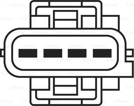 BOSCH 0 258 003 716 - Sonda lambda autozon.pro