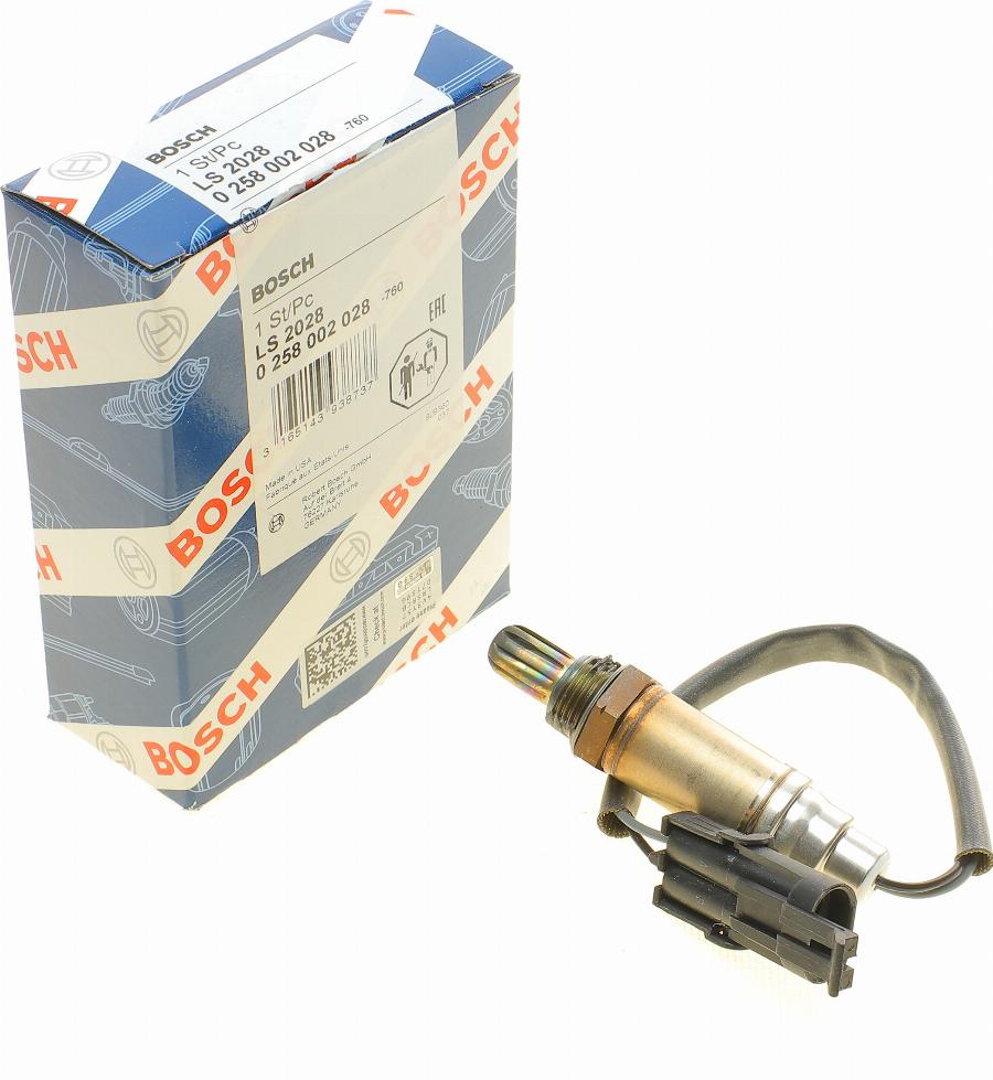 BOSCH 0 258 002 028 - Sonda lambda autozon.pro