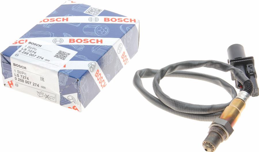 BOSCH 0 258 007 274 - Sonda lambda autozon.pro