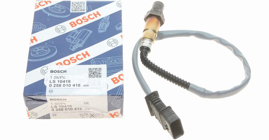 BOSCH 0 258 010 418 - Sonda lambda autozon.pro