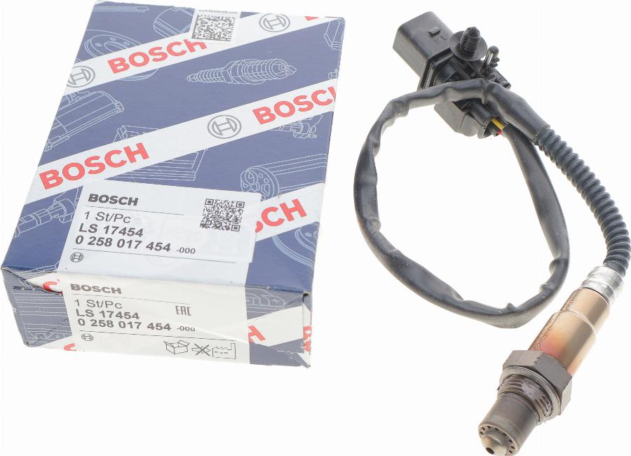 BOSCH 0 258 017 454 - Sonda lambda autozon.pro